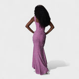 Françoise - Robe à silhouette sculpturale
