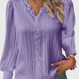 Andrea - Blouse Pullover Élégante