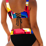 Ève - Bikini Coloré et Joyeux