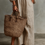 Hélène - Robe longue fluide à épaules dénudées