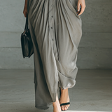 Zéphyrine - Robe Plissée Longue