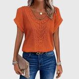 Pearl - Blouse Élégante Style Ibiza