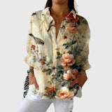 Virginie - Blouse imprimée légère et colorée