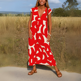 Madeleine - Robe fluide avec décolleté en V