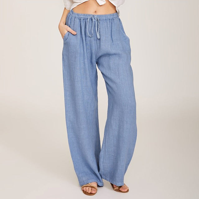 Nadège - Pantalons à Cordon Confortables