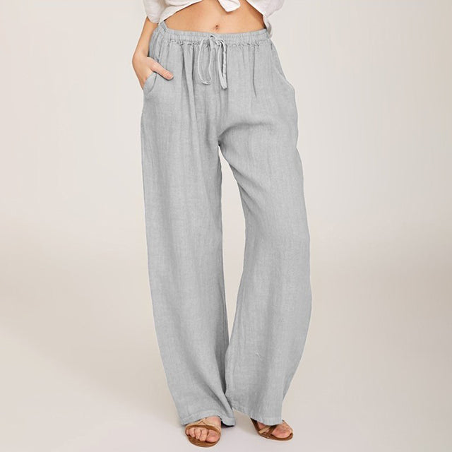Nadège - Pantalons à Cordon Confortables