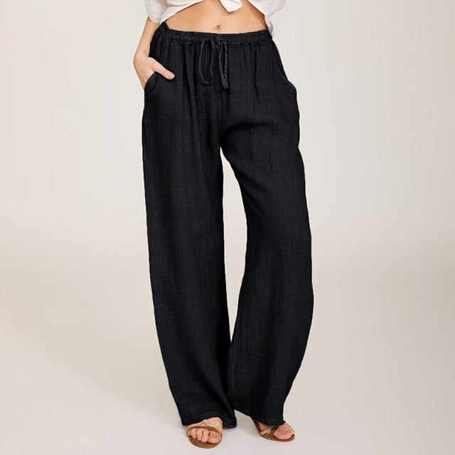 Nadège - Pantalons à Cordon Confortables