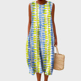 Iris - Robe en coton