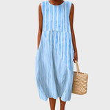 Iris - Robe en coton