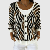 Bénédicte - Cardigan boutonné en maille