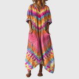 Maëlys - Robe Maxi Souple à Imprimé Coloré