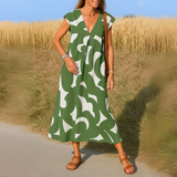 Madeleine - Robe fluide avec décolleté en V
