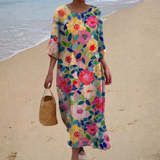 Henriette - Robe longue fluide chic et confortable