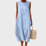 Iris - Robe en coton