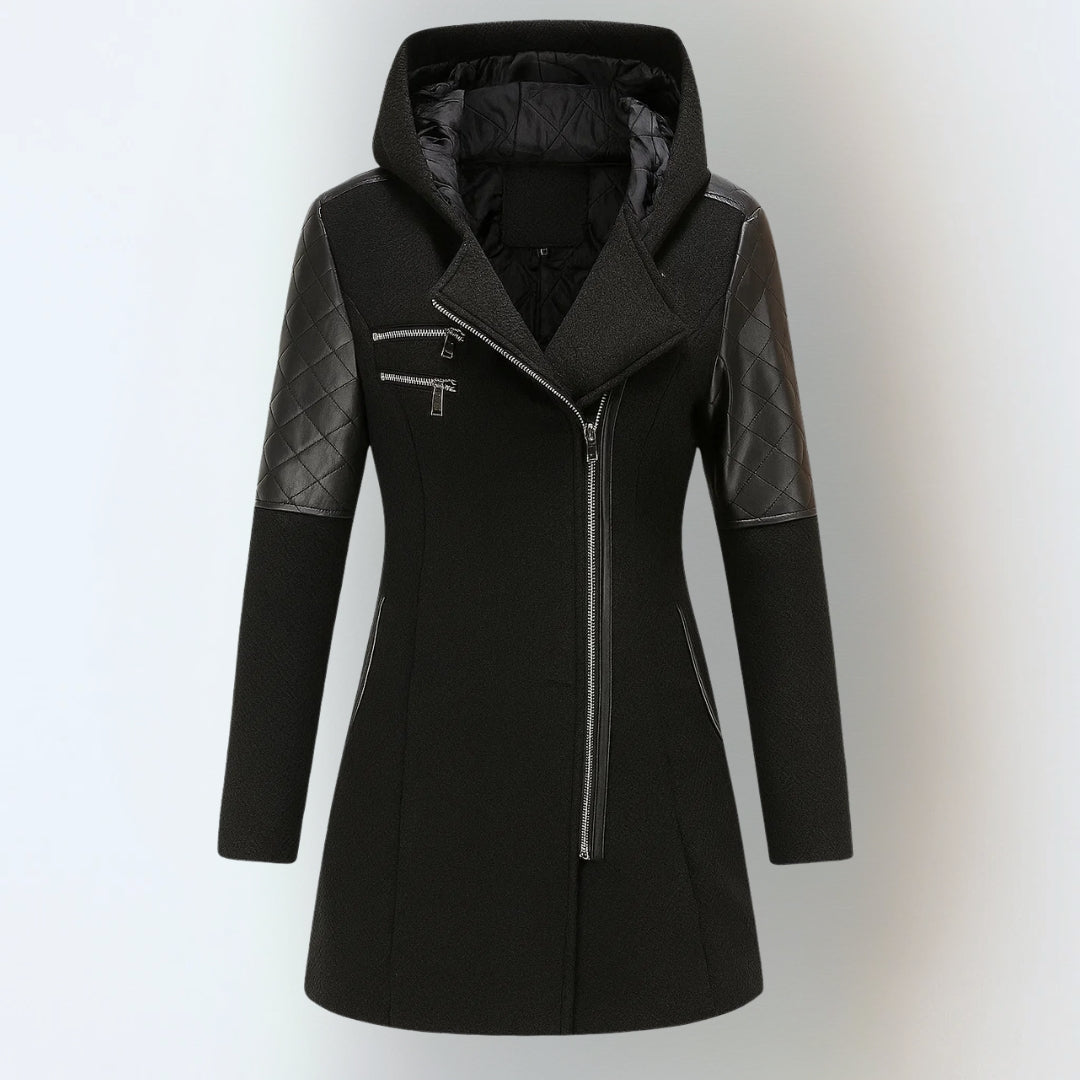 Valérie - Manteau d'Hiver Luxueux et Chaud