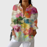 Julie - Blouse imprimée légère et colorée