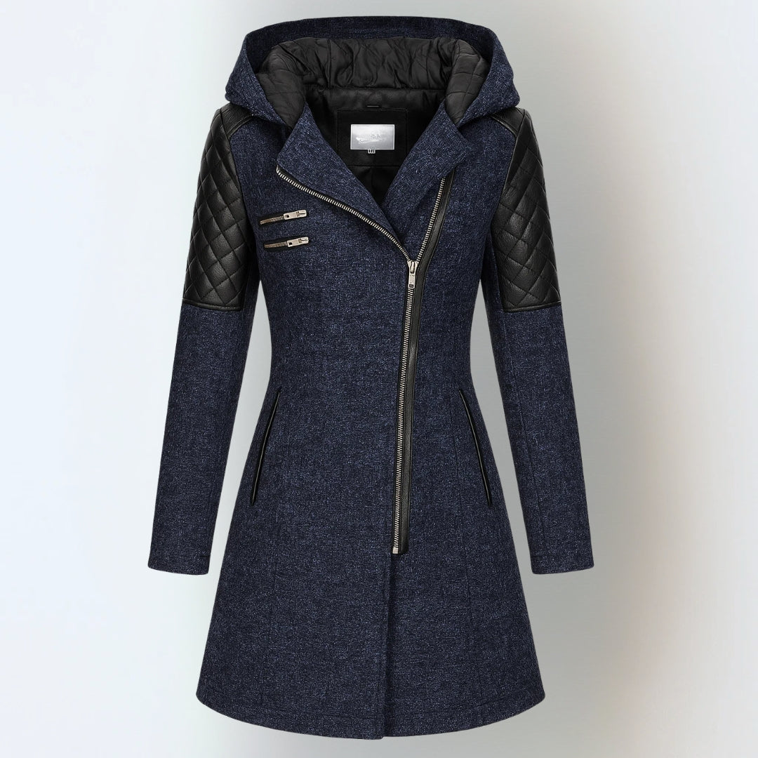 Valérie - Manteau d'Hiver Luxueux et Chaud