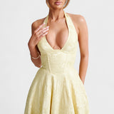Adeline - Robe midi avec corset