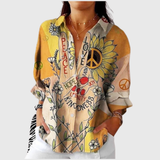 Manon - Blouse imprimée légère et colorée