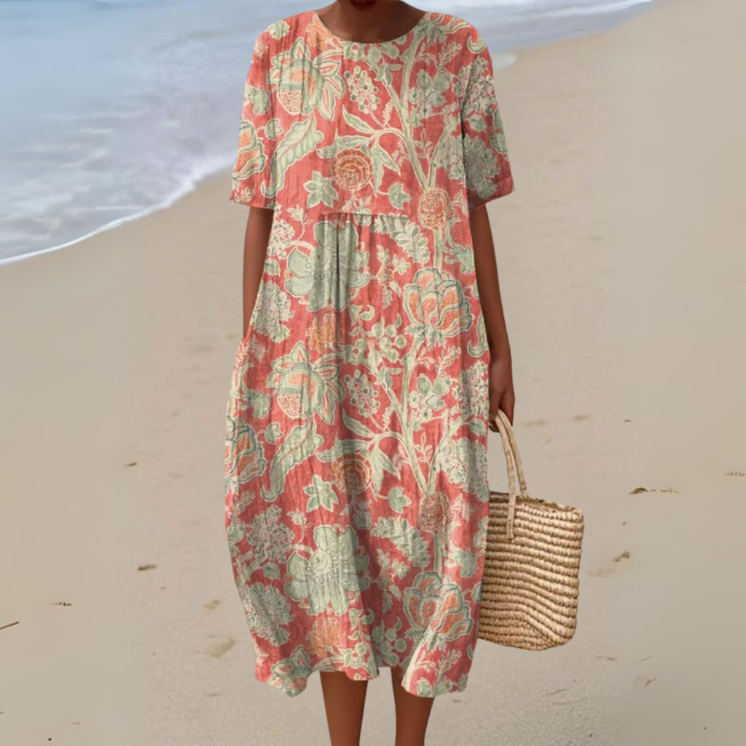 Étoile - Robe Florale Rétro