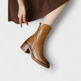 Gabrielle - Bottines en cuir