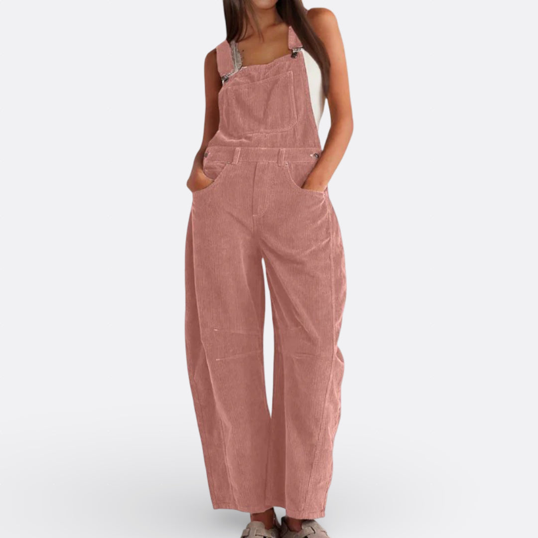 Caroline - Combinaison Pantalon Large Fluide