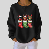 Gabrielle - Pull de Noël vintage