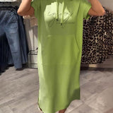 Saskia - Robe décontractée à capuche