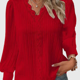 Andrea - Blouse Pullover Élégante