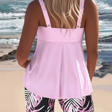 Blandine - Ensemble de Tankini Coloré