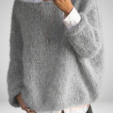 Renate Pull Femme – Pull-over Tricoté Élégant & Confortable au Style Intemporel