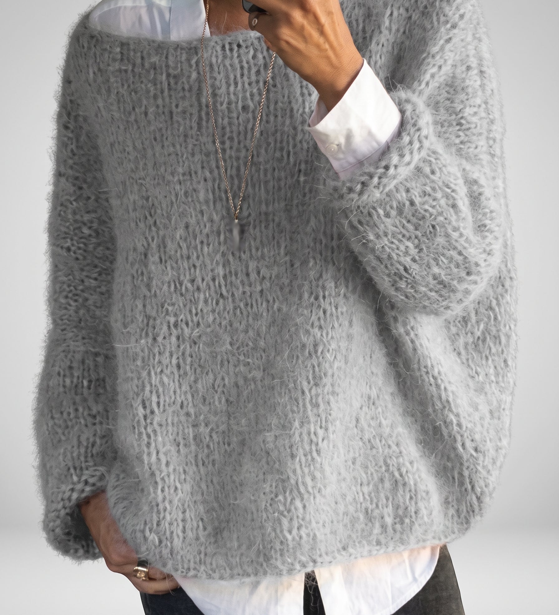 Renate Pull Femme – Pull-over Tricoté Élégant & Confortable au Style Intemporel