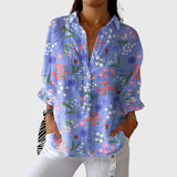 Monique - Blouse imprimée légère et colorée