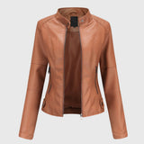 Georgette - Veste en Cuir Élégante pour Femmes