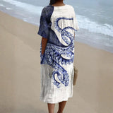 Oriane - Robe Inspirée par l'Océan