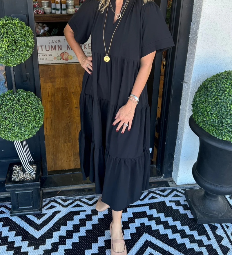 Charlotte - Robe Maxi avec Mouvement
