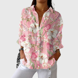 Laurence - Blouse imprimée légère et colorée