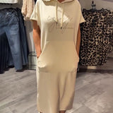 Saskia - Robe décontractée à capuche