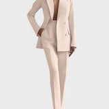 Olive - Ensemble Blazer et Pantalon