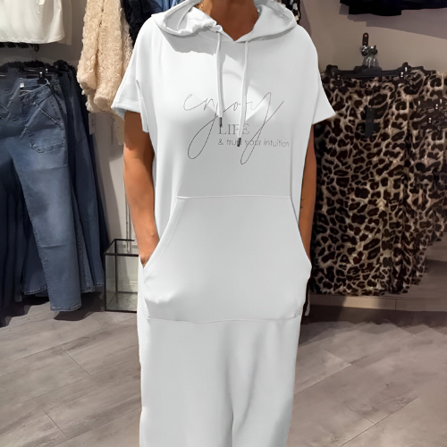Saskia - Robe décontractée à capuche