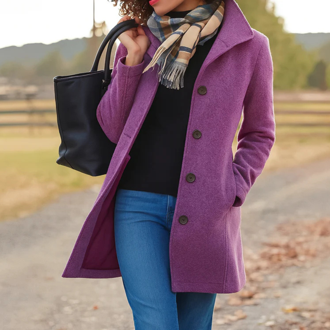 Aurore - Manteau à Un Bouton