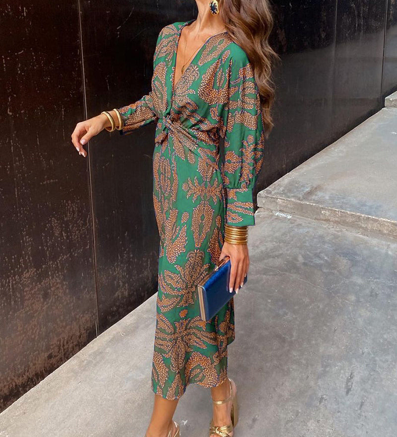Sabrine - Robe midi sophistication