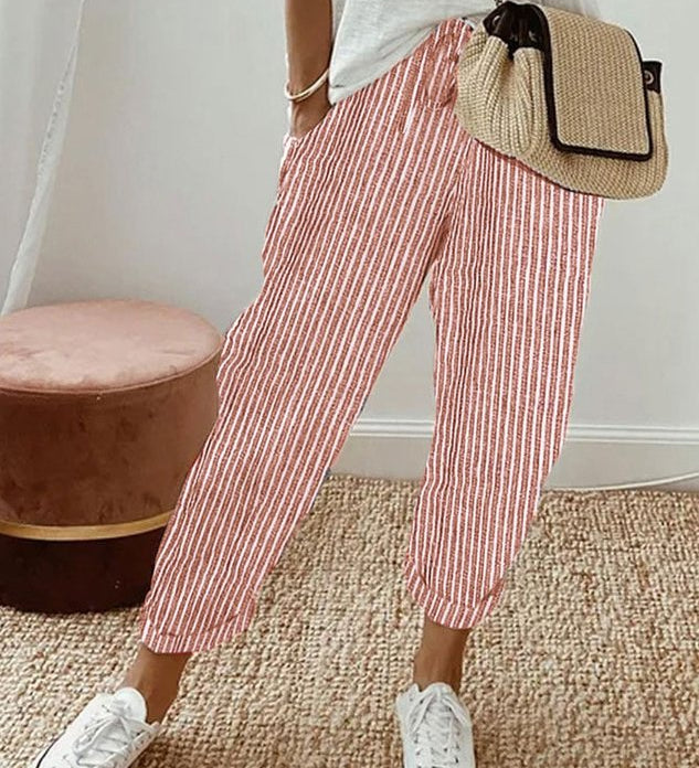 Félicie - Pantalon Fluide Confort Élégant