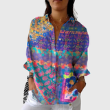 Sandrine - Blouse imprimée légère et colorée