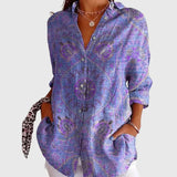 Valérie - Blouse imprimée légère et colorée