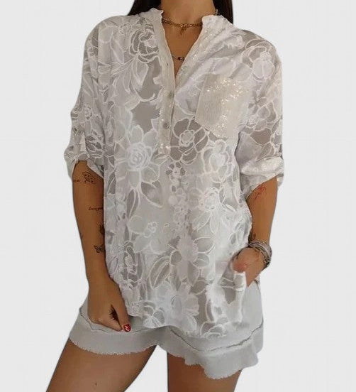 Rhezlynn - Blouse Sophistiquée