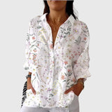 Lucie - Blouse imprimée légère et colorée