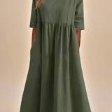 Mina - Robe en Coton Aéré
