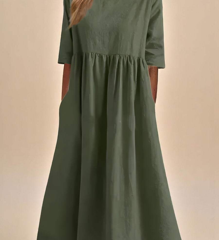 Mina - Robe en Coton Aéré