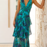 Marine - Robe Longue Élégante